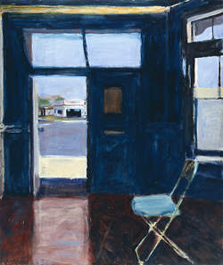Interior with Doorway, 1962, R. Diebenkorn.