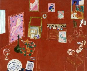 The Red Studio, 1911, H. Matisse.